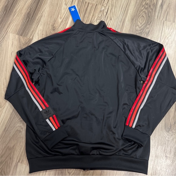 Adidas Originals Chile 20 Full Zip Track Jacket Black Men's H65538 NWT - Picture 6 of 7